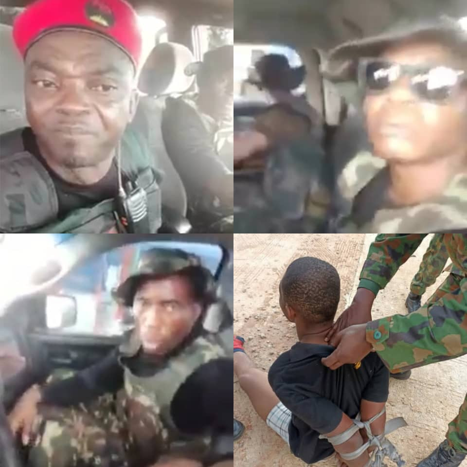 Biafran National Guard gunman
