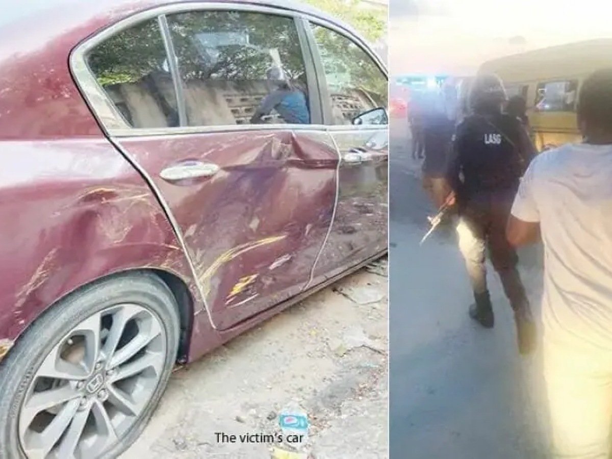 Fleeing Lagos task force officers shoot banker for protesting car damage