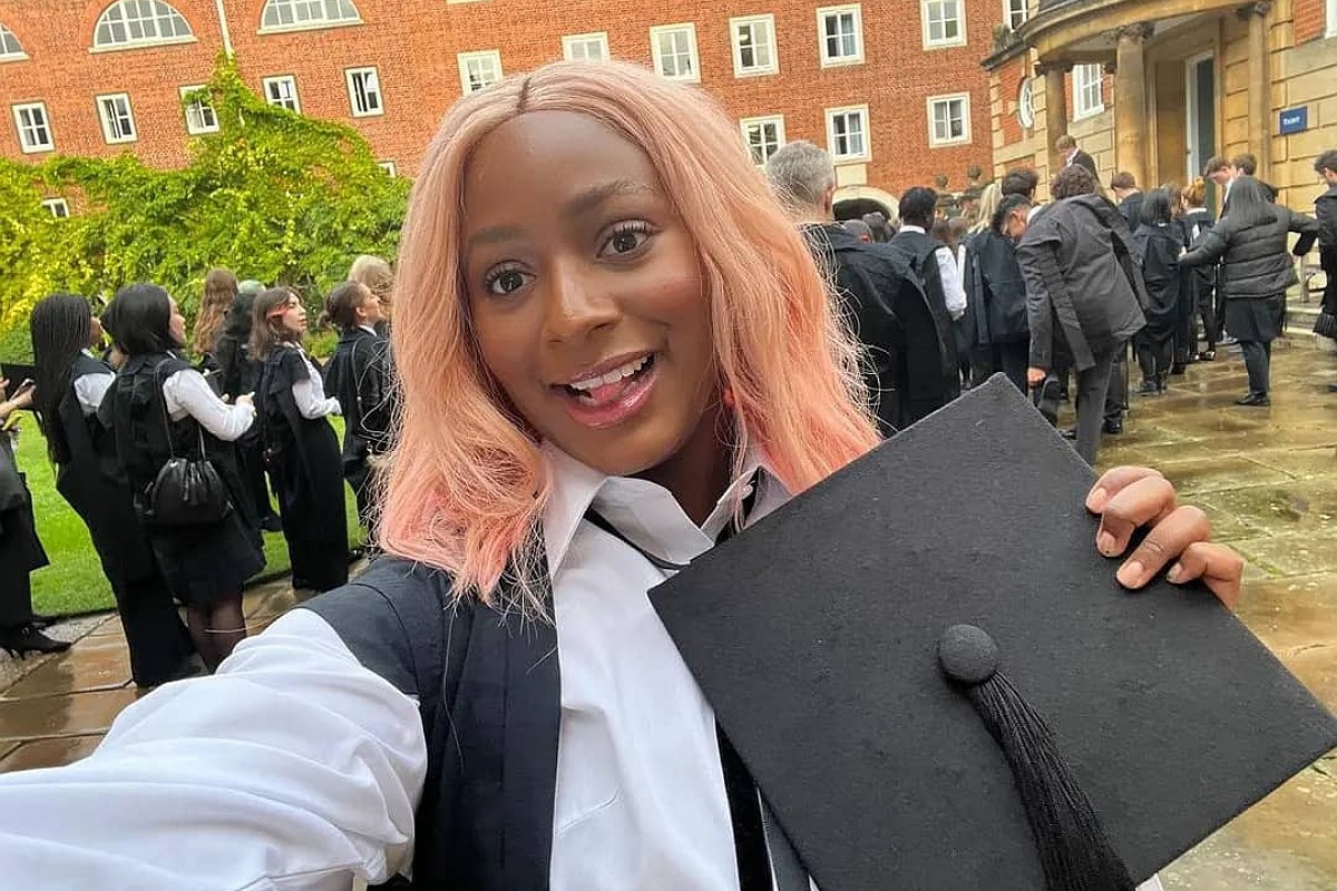 Photos from singer, Cuppy's matriculation ceremony into Oxford University