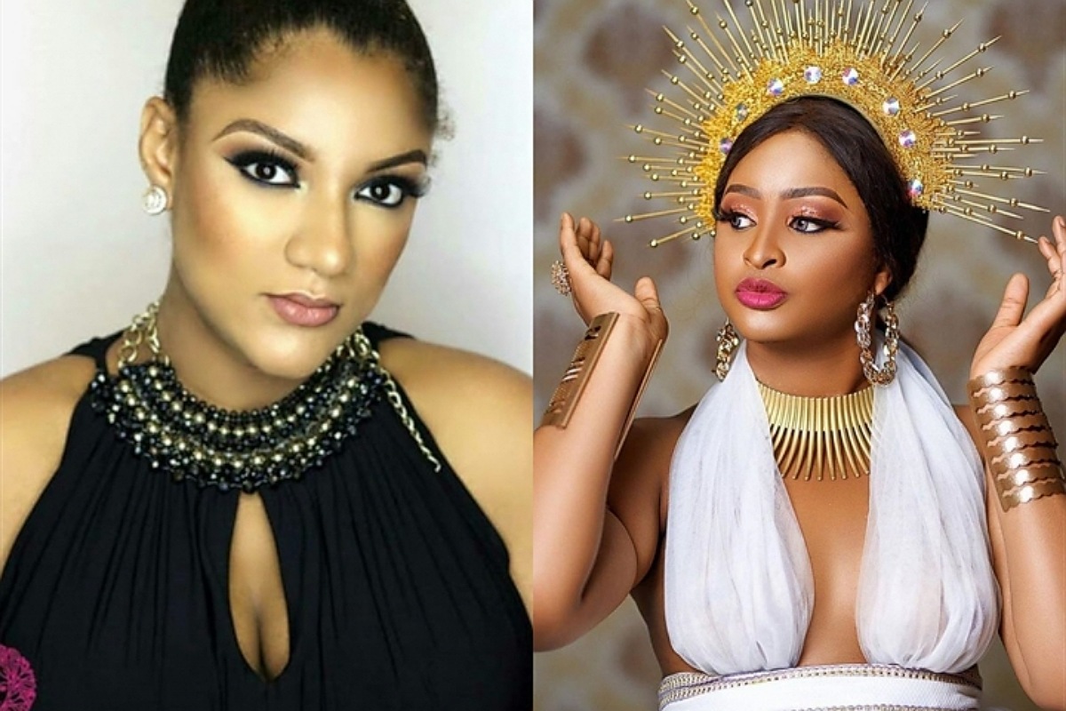 "Shut up and don't be a nuisance"- Gifty Powers replies Etinosa after the actress knocked her for praising Davido