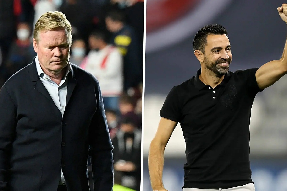 Barcelona sack Koeman as head coach, offer role to Xavi