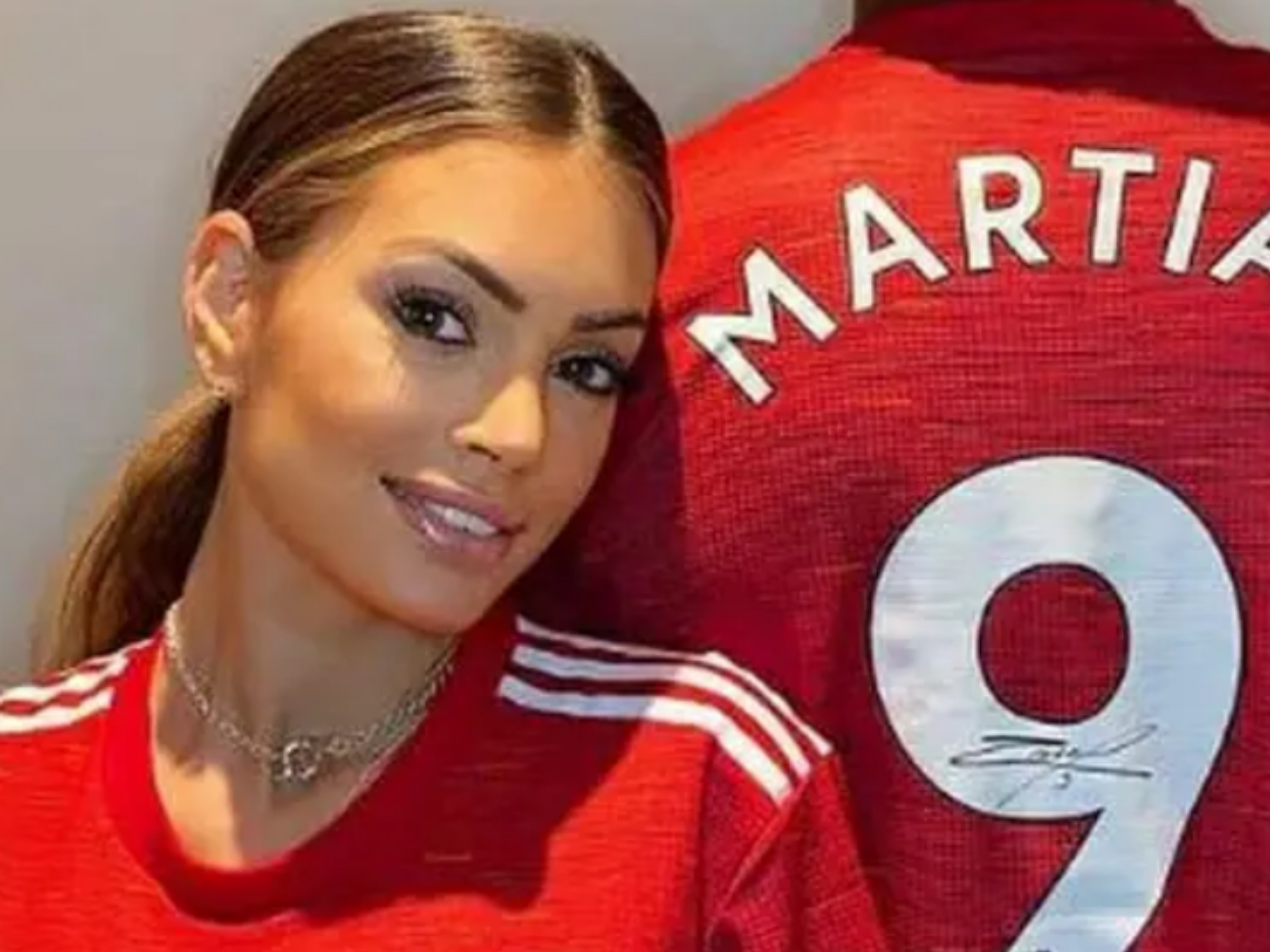 Martial’s wife hits back at Solskjaer, says he has never been injured