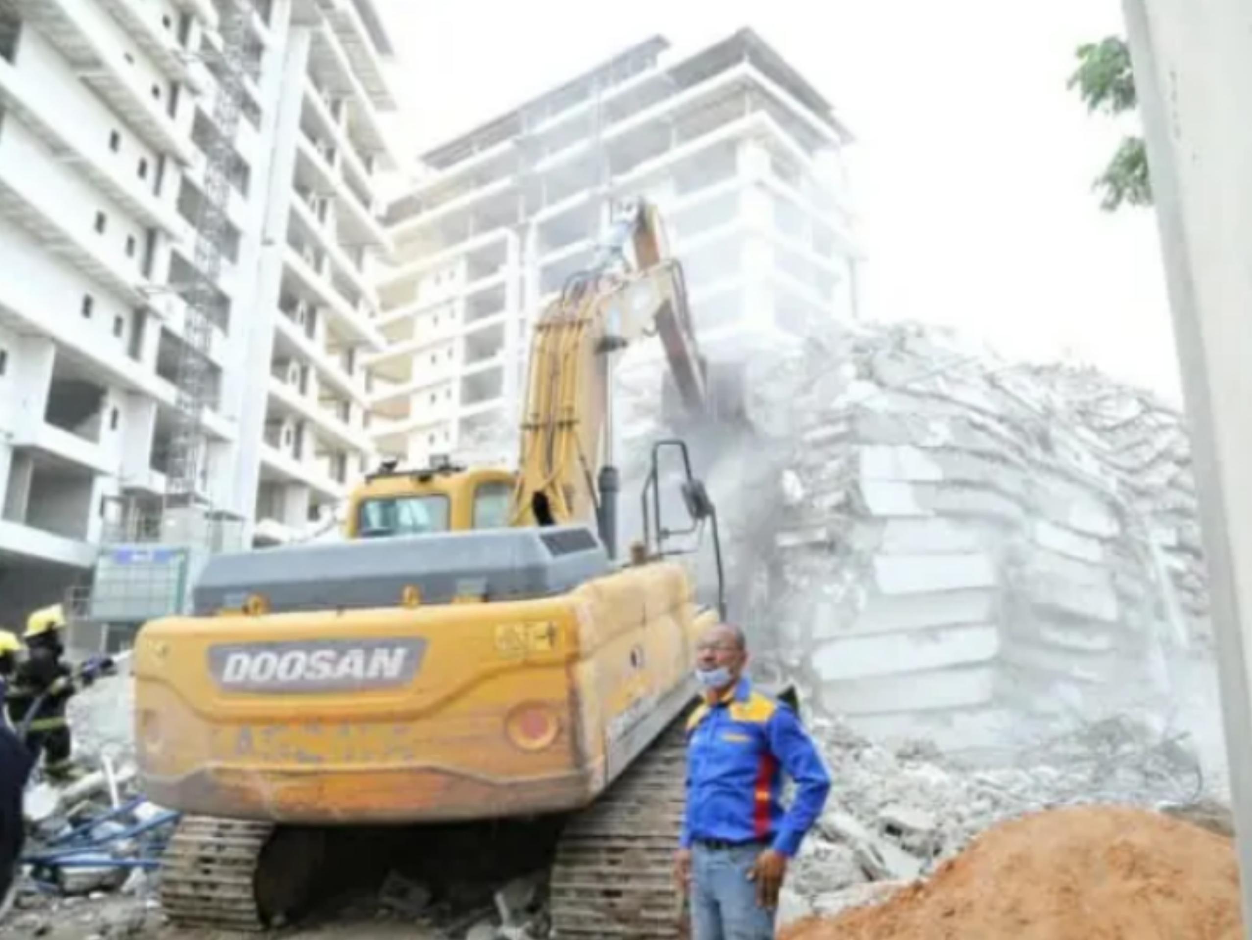 Collapsed high-rise: We will conduct integrity test on remaining buildings, says Sanwo-Olu